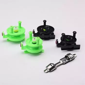 Пластиковая рыболовная катушка с передним сливом для удилищ на скалах, подледной рыбалки, зимней рыбалки нахлыстом и многого другого Card seat (one)