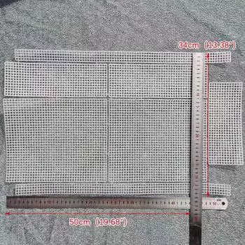 Пластиковая сетка из ткани сетка для изготовления сумок Diy Handcraft Сумки для плетения Materia