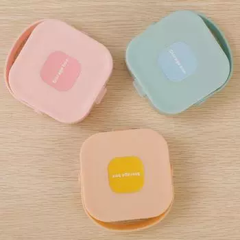 Пластиковая шкатулка для украшений, портативная, премиум-класса, ручная шкатулка для хранения, квадратная шкатулка для украшений, пылезащитная шкатулка для хранения, большая емкость