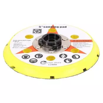 Пластиковая шлифовальная тарелка двойного назначения с отверстием для отвода тепла