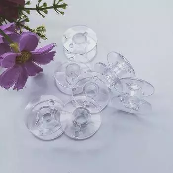 Пластиковая шпулька для бытовой компьютеризированной швейной машины (Модель 2518П) прозрачный