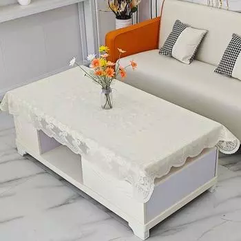 Пластиковая Скатерть Водонепроницаемая, Защищающая от Ожогов и Маслостойкая Скатерть ПВХ Мат для Обеденного Стола Прямоугольная Скатерть для Кофейного Столика Пасторальная 90*140cm