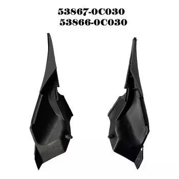 Пластиковая сменная пластина капота левая и правая, 2 шт. 53866-0C030