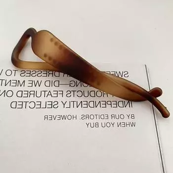 Пластиковая смола Заколка для волос Элегантная заколка Геометрическая заколка-краб для волос Заколка-банан Заколки Шпилька Женские аксессуары для волос