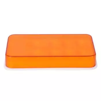 Пластиковая стоматологическая лабораторная палитра, термостойкая, 8 ячеек, керамическая палитра с крышкой