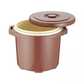 Пластиковая термоконтейнер Taiwa для мисо, большой, коричневый, 386x324x высота 312 мм, DF-M1 коричневый