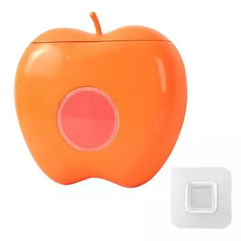 Пластиковая упаковка для хранения, пищевая пленка, настенная пылезащитная коробка, крышка для еды, пластиковая оберточная стойка для хранения на домашней кухне orange