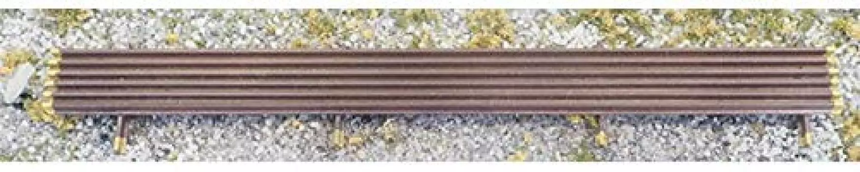 Пластиковая упаковка Greenmax N gauge с рельсами для моделей железных дорог, коричневая, 10 шт., 2198 г.