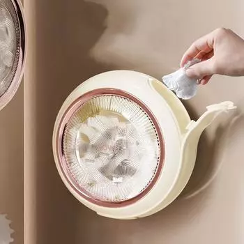 Пластиковая упаковочная коробка для хранения рукавов с присоской, без проколов, одноразовая пластиковая упаковочная стойка для хранения бежевый