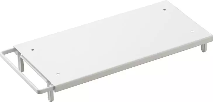 Пластиковая вешалка для пакетов Yamazaki Jitsugyo 3332, подстольная, белая, прибл.. W13.5 x D30.5-52.5 x H4.5cm Tower, Кухня под полкой, Отделение для мусорного бака,