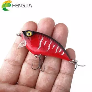 Пластиковая вибрационная приманка HENGJIA Big Game VIB, 16 шт., набор рыболовных приманок, аксессуары для ловли карпа 16pc sent randomly