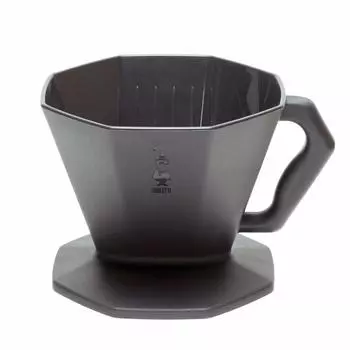 Пластиковая воронка BIALETTI на 2 чашки, черная, 14 x 11 x 10 см, прибл.
