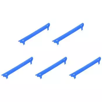 Пластиковая защита велосипедной цепи, защита рамы велосипеда, накладка на перья (синий)