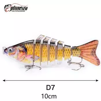 Пластиковая жесткая поддельная рыба One Size