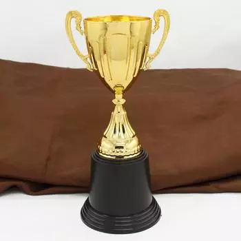 Пластиковая Золотая Наградная Модель Трофея Награда Победителя Трофей Игрушка Командный Трофей Чести Детская Награда Приз Circular Base