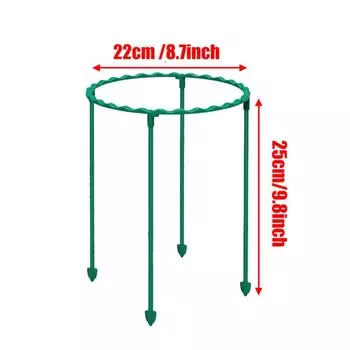 Пластиковое кольцо для поддержки растений Садовый сад Фруктовый сад Специальные опорные стержни Опора для растений Инструменты Single Layer Height 25cm