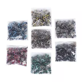 Пластиковые безопасные глаза с шайбой, аксессуары для кукол, мягких игрушек, плюшевых кукол 20 мм 18mm