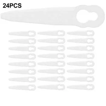 Пластиковые безопасные лезвия для триммера Bosch F016800177 ART 23 Accu Trim - упаковка из 24 шт. Детали триммера ART23 Accutrim Easytrim CHINA