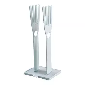 Пластиковые бытовые перчатки Sagit, сушилка, съемная тряпка, полка для хранения кухонной утвари One Size розовый