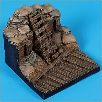 Пластиковые детали для модели диорамы времен Первой мировой войны Black Dog 1/35 № 4