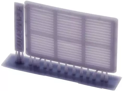Пластиковые детали для модели FC Model French Army FCM36 Light Tank Rear Upper Grille времен Второй мировой войны FC37021 1/35 (для Тамии)
