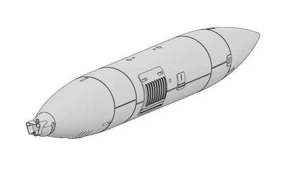 Пластиковые детали для модели Gas Hans 20mm Mark 4 Gunpod 1/48 HAUGH-AIR48003 (Самолет)