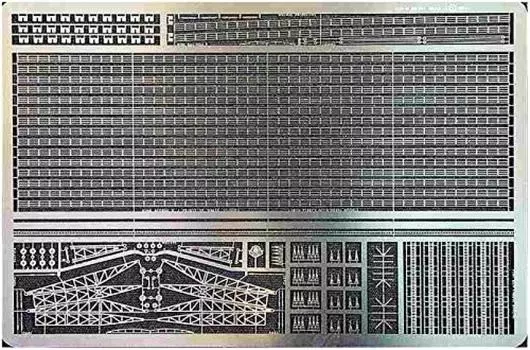 Пластиковые детали для модели корабля Pit Road Etching Series Королевского флота класса King George V GM6003 1/600