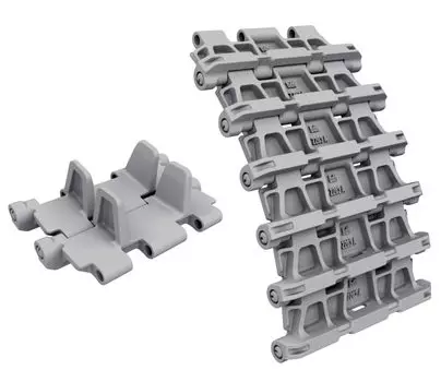 Пластиковые детали для модели Panzerberg Panzer II L Type Movable Track WR35035 1/35 (танк)