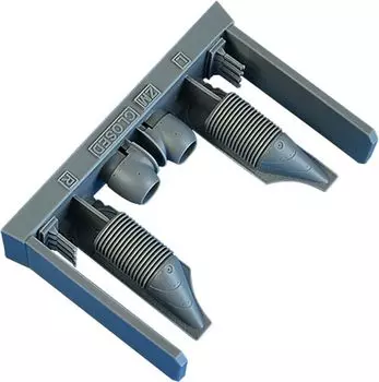 Пластиковые детали для модели Quick Boost Focke Wulf Tropical Filter в закрытом состоянии QIC32328 1/32 Fw190A-4 (для Zoukei-mura)