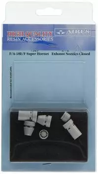 Iris Super Hornet Jet Nozzle Closed Пластиковые детали для сборной модели ARS7325 1/72 F/A-18E/F (для Хасэгавы)