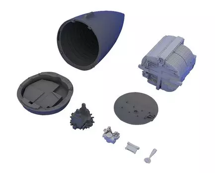 Пластиковые детали для модели самолета Эдуарда Брассина Макдоннелла Фантом 2 Радар EDU648067 1/48 F-4J/S (для Хасэгавы)