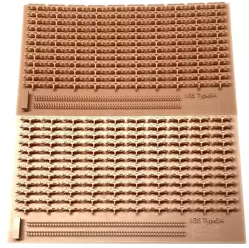 Пластиковые детали для модели танка Chino, подключенного к подвижным гусеницам, тип 3A, 1/35 III/IV CM-173A (танк)