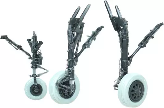 Пластиковые детали шасси Wonder Studio Lightning 2 DWO480612 и 1/48 F-35A (для Тамии)