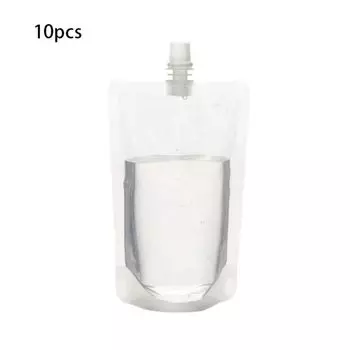 Пластиковые герметичные для путешествий, вечеринок, контейнеры для жидкости, пакеты для сока, пакеты для напитков, соевое молоко 100ML