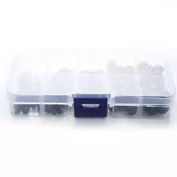 Пластиковые глаза Черные винтовые глаза Плюшевые кукольные глаза чёрный