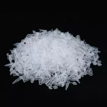 пластиковые градуированные микро- пробирки для пробирок центрифуги 0,5 мл с наградой