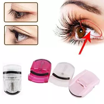 Пластиковые инструменты для макияжа Щипцы для завивки ресниц Накладные ресницы Зажим для завивки ресниц Щипцы для завивки ресниц прозрачный