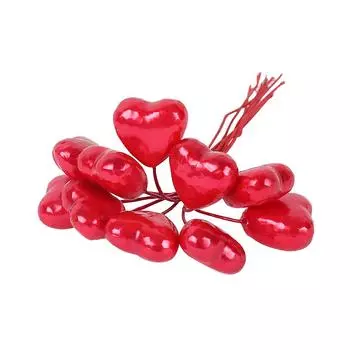 Пластиковые искусственные цветочные тычинки ручной работы DIY букет головок для рождественского свадебного подарка украшения 6 шт. 90pcs