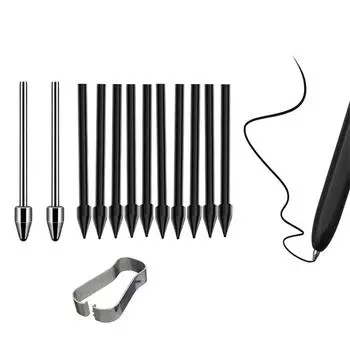 Пластиковые карандаши с тонким наконечником из титанового сплава с зажимом, запасные наконечники для планшетных карандашей Samsung Tab S7 S8 S9 Pen UNITED KINGDOM