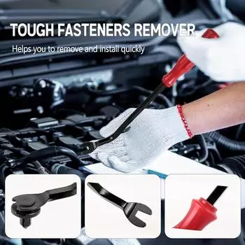 Пластиковые крепления переднего бампера, совместимые с прессовой посадкой, зажимы подкрылков, сменные 121pcs чёрный