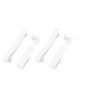 Пластиковые крючки для пляжных сумок, аксессуары для сумок Bogg, вставка, держатель для чашки Charm Cutie, соединительный ключ белый