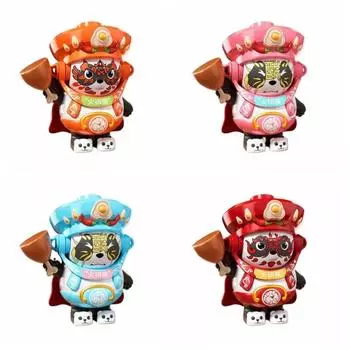 Пластиковые куклы для горячего горшка, меняющие лицо, игрушки для горячего горшка, меняющие лицо, рождественские куклы жёлтый