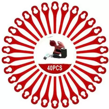 Пластиковые лезвия 40 шт. беспроводные для сада IAN 311046