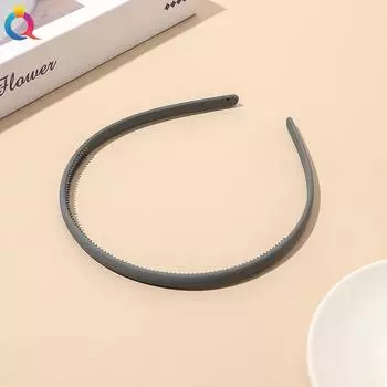 Пластиковые матовые нескользящие повязки для умывания и волос, повязка на голову для женщин и девочек, обруч для волос, резинка для волос, аксессуары, головной убор, украшения wide 0.8 cm