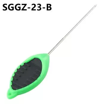 Пластиковые + металлические иглы для рыболовной снасти, игольные наконечники для приманки, снасти Drill