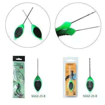 Пластиковые + металлические рыболовные иглы для приманки, иглы для приманки, 3 шт., для ловли карпа Drill