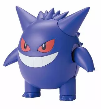Пластиковые модели BANDAI SPIRITS Pokemon, коллекция 45, пластиковая модель Gengar Select Series с цветовой кодировкой