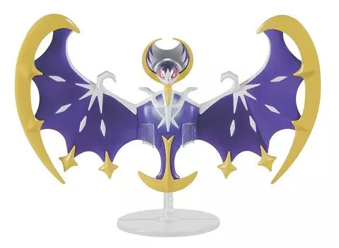 Пластиковые модели BANDAI SPIRITS Pokemon, коллекция из 40 избранных серий, пластиковая модель Lunala с цветовой кодировкой