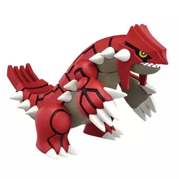 Пластиковые модели BANDAI SPIRITS Pokemon, коллекция из 54 отдельных серий, пластиковая модель Groudon с цветовой кодировкой