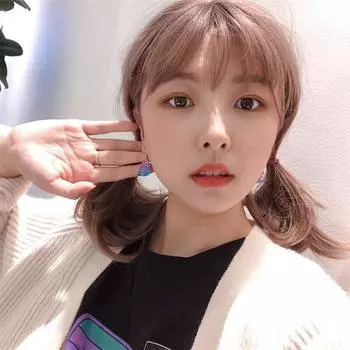 Пластиковые модные ювелирные изделия, многоцветный подарок для женщин и девочек, милые 1 пара серег с изображением медведя в виде животных